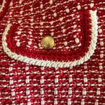 Talbots VTG Clueless Preppy Tipped Tweed Knit Cardigan Sweater Jacket Sz SP Photo 7