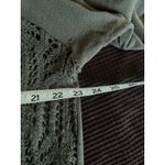 Maurice's Open Knit Sweater Green Size 2 Long Sleeve Scoop Neck Soft Photo 5