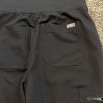 FIGS Women’s Black High Waist Skinny Straight Leg Yola Scrub Pants NEW XXS Photo 7