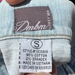 Vintage (Y2K) DMBM long sleeved light wash denim jacket / S / Excellent condit. Blue Photo 12