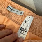 New York & Co. Peach Tiered Puff Sleeve Short Dress Textured Cotton NWT XXL Photo 8