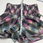 FREE PEOPLE FP Movement The Way Home Short Euphoria Print Womens Size‎ Small NEW Black Photo 10