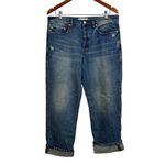 Free People  We‎ The Free Boyfriend Rolled Cropped Jeans Size 29 Photo 1