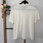 Budweiser Cream Short Sleeve T Shirt Sheer Size Large Photo 2