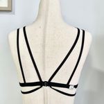 Black Sequined Bralette Top Photo 2