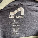 Surf Style Women’s  Heather Blue Medium Short Sleeve Tee Beach Summer Casual Photo 2