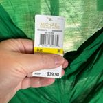 Michael Kors Green Cowl Neck Sleeveless Blouse Size Medium Photo 2