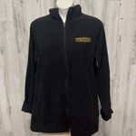 Lands' End Lands’ End Outfitters Black Fleece Full Zip Jacket XL – Marquette Bank Logo Photo 0
