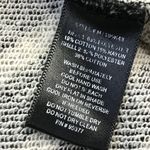 Sanctuary  Women's Oversized V-Neck Knit Top Boxy‎ Size Small Black White Striped Photo 6