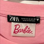 ZARA  Barbie Pink Cropped short Sleeve‎ Tee medium Photo 2