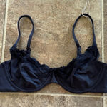 SKIMS  Fits Everybody Lace Underwire Bra Onyx Size 34C Photo 0