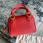 By Far Bag Dora Leather Tote Pebbled Shoulder Photo 5