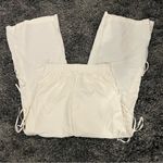 NWOT White Bow Wide Leg Pants Photo 2