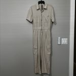 Vuori  Coastline Milkweed White Cream Jumpsuit Size L Photo 1
