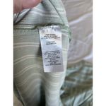 Market & Spruce Prat Sleeveless Henley Blouse 2x Green Striped Layering Photo 6