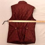 Croft & Barrow  Puffer‎ Vest Medium Red Quilted Gorpcore Photo 10