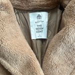 Babaton  Camel Teddy Bear Coat- Short Size 2 S/M OVERSIZED Photo 4