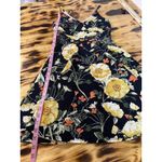 Sleeveless V Neck Long Midi Dress With Side Slits Size Measured Floral‎ Athletic Photo 4