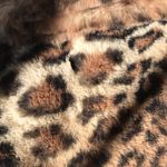Loft Faux Fur Animal Print Pull Through Scarf Photo 8
