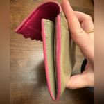 Bottega Veneta Taupe & Pink Long Wallet Photo 2