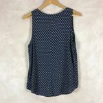 Sanctuary Navy Daisy Dot Sleeveless Top MEDIUM Photo 3