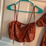 Janetchung top set Orange Size L Photo 1