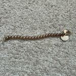 Women’s vintage gold tone beaded ball charm bracelet one size‎ stretches Photo 3