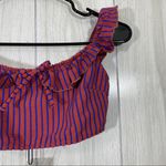 Solid & Striped NEW  The Paloma Bikini Top Seersucker size S Small NWT Photo 5