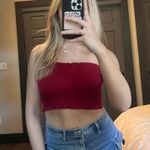 SheIn Red Tube Top Photo 0