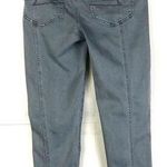 American Eagle Gray Hi-Rise Jegging Exposed Button Fly Size 6 Short Photo 1