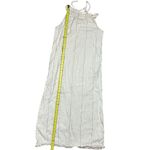 Little Lies Women's Ainsley Halter Maxi Dress Beige Pinstripe M Summer Beachy Size M Photo 11