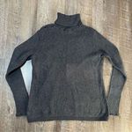 Calvin Klein Jeans Vintage 2000s Rhinestone Gray Turtleneck Sweater Womens L/XL Photo 4