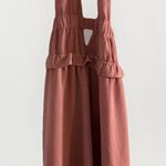 Lulus Tavik Rose Blush Mini Halter Dress Dusty Pink XS New $80 Photo 7
