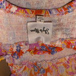 Sky to Moon  Colorful Floral Romper w/ Cut-out Photo 2