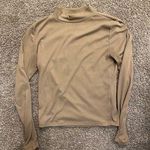 Ribbed Long Sleeve Mock Neck Size XS Photo 0