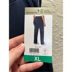 Mondetta  Blue Herringbone Straight Leg Pants Woman’s XL NEW Photo 10