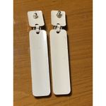 Colorful 80s Inspo Earrings Rhinestone Geometric Statement Earrings Art to Wear Photo 1