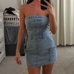 SheIn  Denim Mini Dress Photo 0