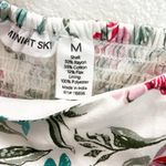 Midnight sky  juniors floral crop tank top smocked back and adjustable straps Photo 7