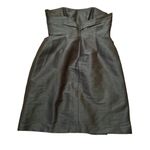 Vintage Jim Hjelm Occasions Strapless Dress Dark Turquoise Size 14 Photo 7