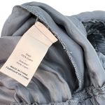 Cinq a Sept Finnley Jumpsuit‎ Cupro Satin Shadow Gray Blue Size Medium Photo 13