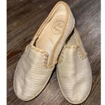 Jack Rogers Preppy Designer Quiet Luxury Loafer Flats Gold Sneakers 5.5 Photo 0