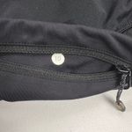 Lululemon  Run Speed Short Black Rear Zip Pocket Size 10 Photo 6