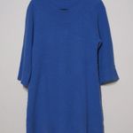Sue Designer Knits Sweater Dress in Colonial Blue – Size 40 Photo 2