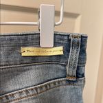 Anthropologie Pilcro Slim Boyfriend Jeans with Red Tassels Photo 6