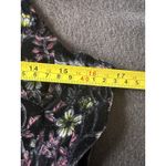 Rebecca Taylor ‎ Floral Velvet Slip Dress 100% Exclusive Black Small RV$450 Photo 6