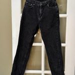 Free People / WE THE FREE Black Denim Straight Leg Jeans Jean - size 26 Photo 1