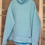 Jones New York  Light Blue Textured Sweatshirt Photo 0