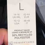 Primark Women's Large Gray Button Front Lined Vest Waistcoat Fitted V Neck NWT Photo 3