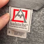 Avalanche  Full Zip Up Jacket Women’s Small Heather Grey Gray Sweater Knit Photo 2